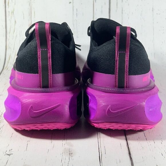 Nike ZoomX Invincible Run FK 3 Black Purple Grape Mens Size 11.5 DR2615-006 - Picture 4 of 9